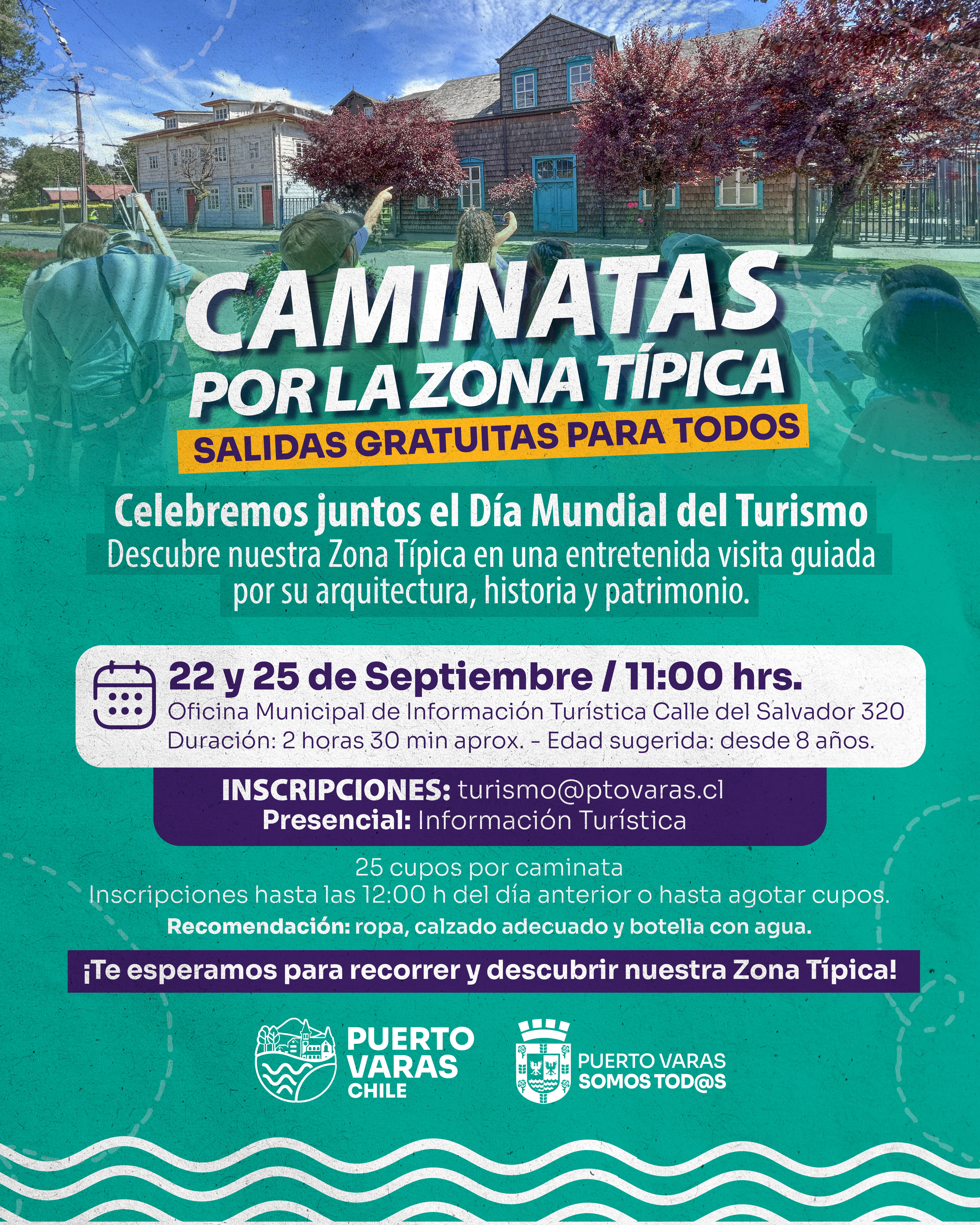 Caminata por la Zona Típica.
