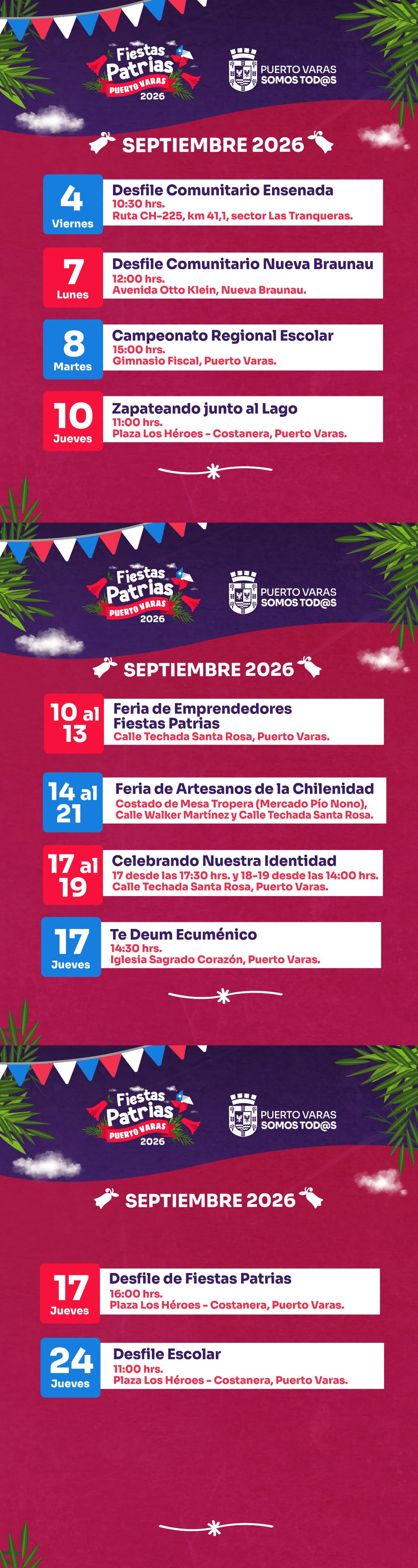 Fiestas Patrias 2026